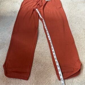 Pact 100% Organic Cotton Tulip Hem Airplane Pants In Baked Clay